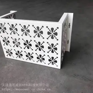 雄安新区售楼处小区外墙铝单板空调外罩