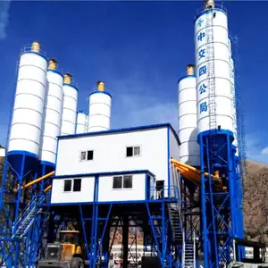 混凝土搅拌站 强制式混凝土搅拌机 免基础搅拌商混设备