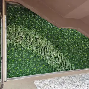 绿达品牌仿真植物墙247小尤加利形象墙景观墙绿化工程定制绿植