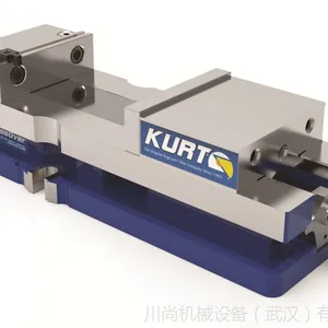 KURT科特角固钳 DM810单工位平口钳 8寸虎钳机加工中心