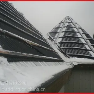 科瑞升屋面通风保温防水系统红色波形沥青防水板