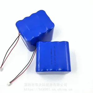 18650圆柱锂电池11.1V12000mAh投光灯电池 后备电源 美甲器电池