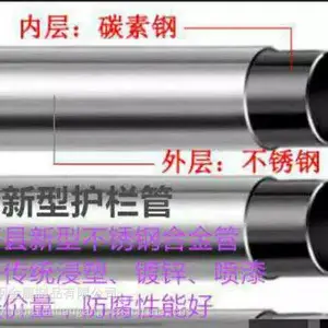 不锈钢复合管,符合管