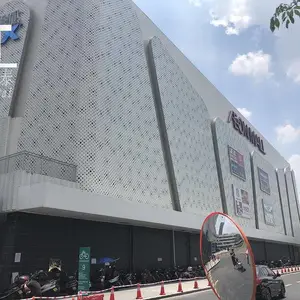 3.0mm弧形针孔铝板