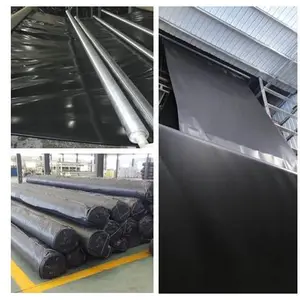 Pe土工膜HDPE防渗膜人工湖建议使用0.8mm厚度以上