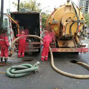 苏州管道清洗疏通阴沟下水道高压清洗吸污抽粪清理化粪池