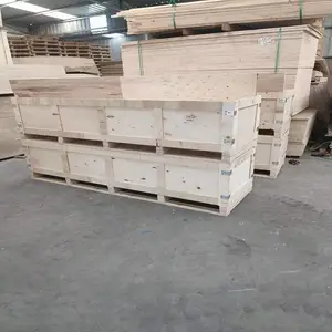 青岛即墨木箱 定做设备外包装木箱 出口免熏蒸 带叉车底座进箱
