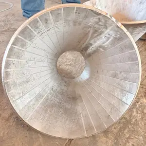 10mm 锥筒卷圆焊接加工 碳钢大小头锥形筒体滚圆成型非标钣金定制