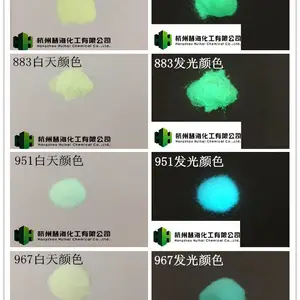 稀土长效夜光粉 发光颜料注塑丝印陶瓷用发光粉