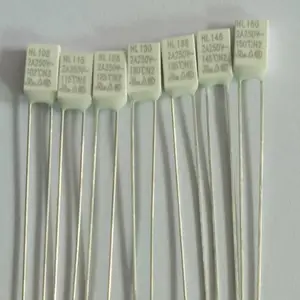 家电专用超灵敏熔断温度保险丝HL125一次性2A250V