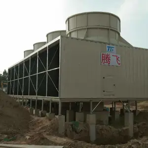 湖南长沙冷却塔——方寸之间,***可能:模块化方形逆流冷却塔的空间交响曲