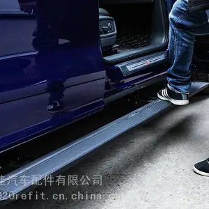 SUV电动踏板升级,奥迪Q5电动踏板原车孔位安装,无损升级,支持上门安装,质保5年