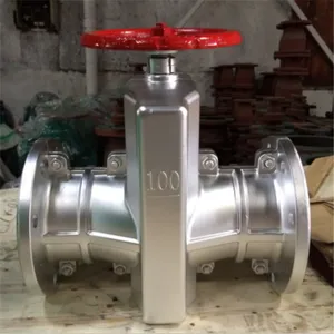 供应 铝合金管夹阀 GJ41X-10 胶管阀 矿浆管夹阀 生产厂家