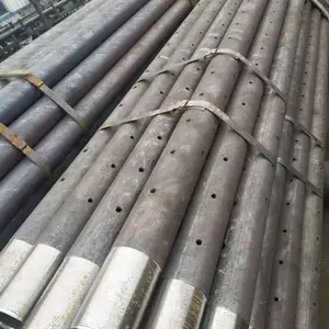 加工 管棚注浆钢管 跟管管靴 隧道施工用倒刺注浆管