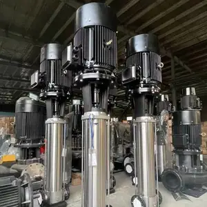 叠泉无负压智能供水设备磨砂不锈钢自动三腔供水二用一备