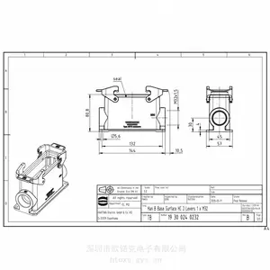 HARTING��ͤ1930024 0232���ڹ�ҵ�������ı�׼�ω�/����