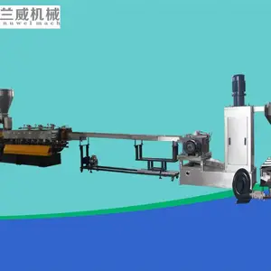 厂家直销 南京格兰威 GTE-75B 双螺杆挤出机 PET瓶片回收造粒机 水中拉条切粒机