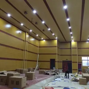 木质吸音板穿孔槽木隔音板墙体家用影院琴房木丝吸音装饰材料