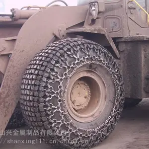 1570-18装载机轮胎保护链定做加强加厚加密轮胎防护链