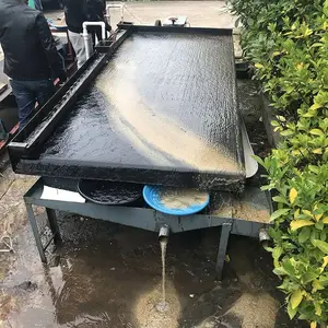 选矿摇床螺旋溜槽6S玻璃钢材质沙金分选淘金工具选矿摇床配件