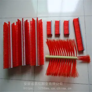 五加仑拔盖洗桶机毛刷 BS-1型耐用尼龙丝中心刷洗桶刷毛刷辊定制