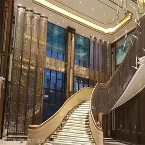 豪华别墅铝护栏不锈钢镀色护栏 澳际珀尔
