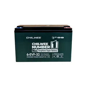 CHILWEE-NUMBER6-EVF32蓄电池超威原厂出口用电瓶