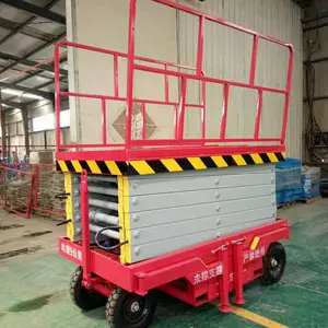 移动剪叉式升降机电动液压升降平台起重升降车高空登高车