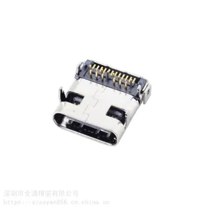USB Type-Cĸ��24P����ǰ�����PD���TYPE-C�ӿ�TYPE Cĸͷ24P