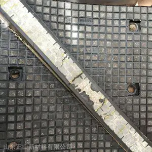 三合一陶瓷衬板 抗冲击耐磨橡胶复合板 溜槽料仓下料口陶瓷复合衬板