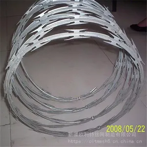 新疆边境防越境刺丝滚笼 卷径980刺网 120克上锌刺绳 现货