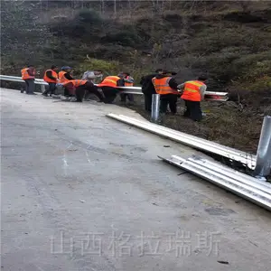 临汾乡宁县AB级波形梁钢护栏国道省道护栏厂家
