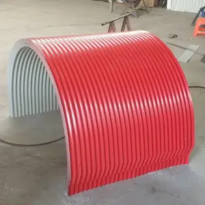沧州昌益机械彩钢皮带输送机防雨防尘罩