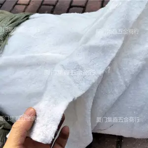 厦门白色土工布 家具包裹毛毡棉毯加厚 水泥路面保湿养护垫