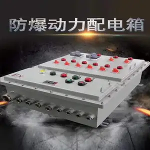 上海新黎明防爆控制箱国标BXM/XBK防爆电源配电箱IIB定做开关控制柜