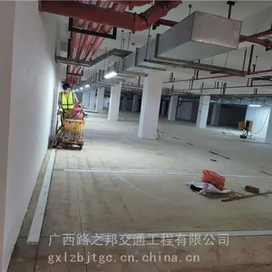 来宾地下车库标识划线,车库划线设计,交通设施安装