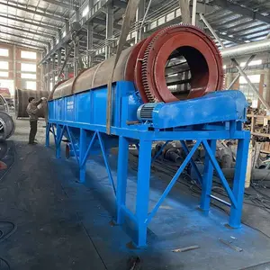 滚筒筛沙机 建筑垃圾分选设备 多边形滚筒筛生产