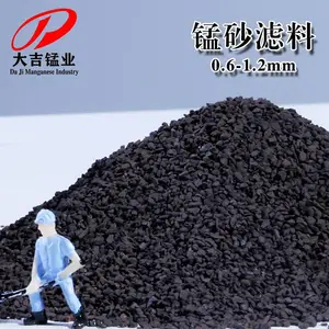 大吉锰业锰砂滤料天然去除铁锰大型生产厂家