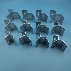 铝合金T型夹具彩钢瓦T型夹具光伏支架梯形夹具太阳能电池板固定紧固件