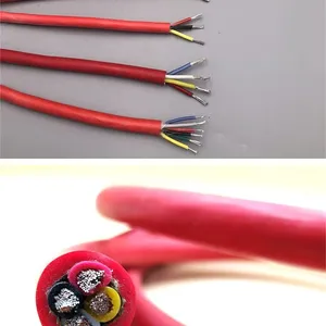 氟塑料硅橡胶电缆YGC-F46R-2*4耐高温化工厂炼钢厂特殊环境使用