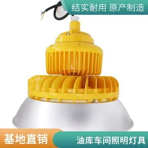 加油站防爆投光灯 油品区域弯杆安装防水 LED 照明灯具