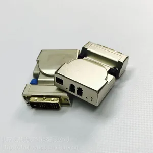 DVI两芯单模迷你视频光端机 MINI DVI光纤延长器光端机光纤收发器