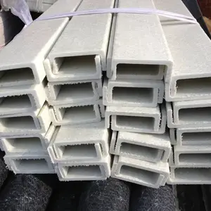 玻璃钢槽钢 玻璃纤维槽钢 FRP槽钢