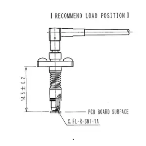 供应兼容HRS品牌X.FLP-ML51.J-PA(F)-ST1射频测试探针