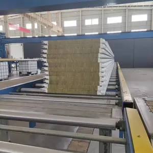 碧水 加工定制 聚氨酯封边岩棉夹芯冷库板 追求品质 无多余发泡料