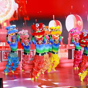 大连庆典舞狮演艺演出-开业舞狮表演