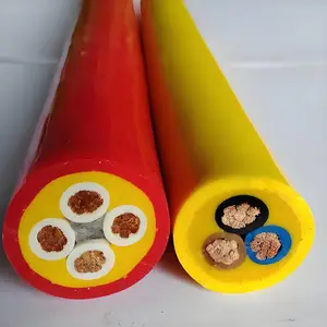 HGG 硅橡胶绝缘硅橡胶护套电力软电缆