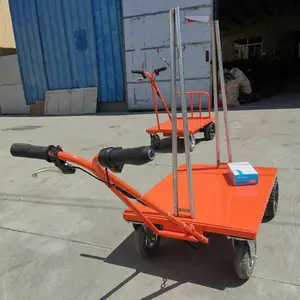 电动小平板车 拉水泥瓷砖平板车 电动小推车 电梯上料平板手推车 电动助力车