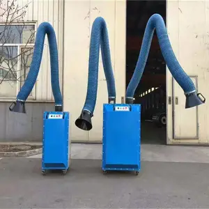 移动式焊烟净化器 脉冲型单臂双臂烟尘除尘器 焊烟净化一体机