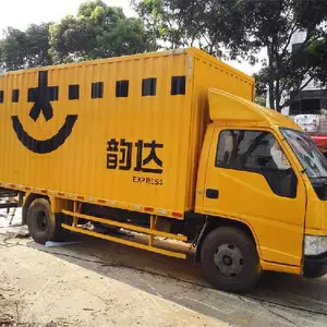 东莞物流车车身广告 精美车身广告